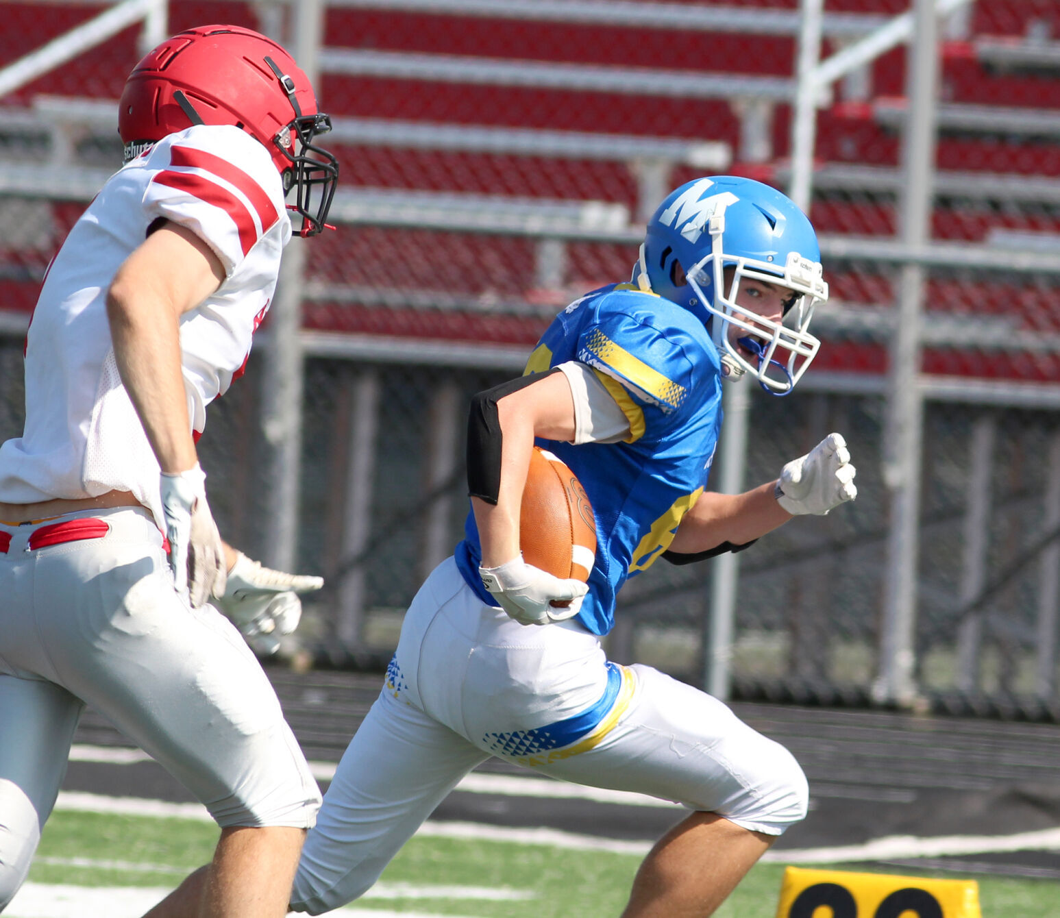 Bruce at McDonell football 9-17-22